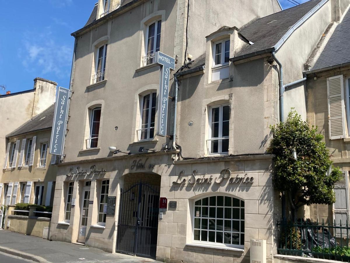 Hotel Le Saint Patrice Bayeux Exterior foto