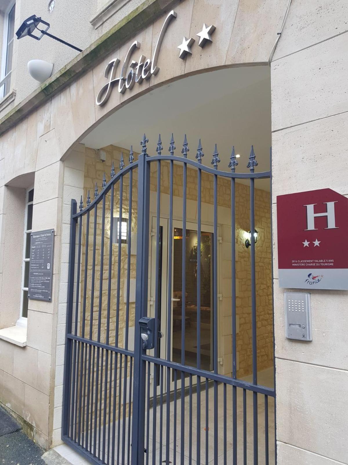 Hotel Le Saint Patrice Bayeux Exterior foto